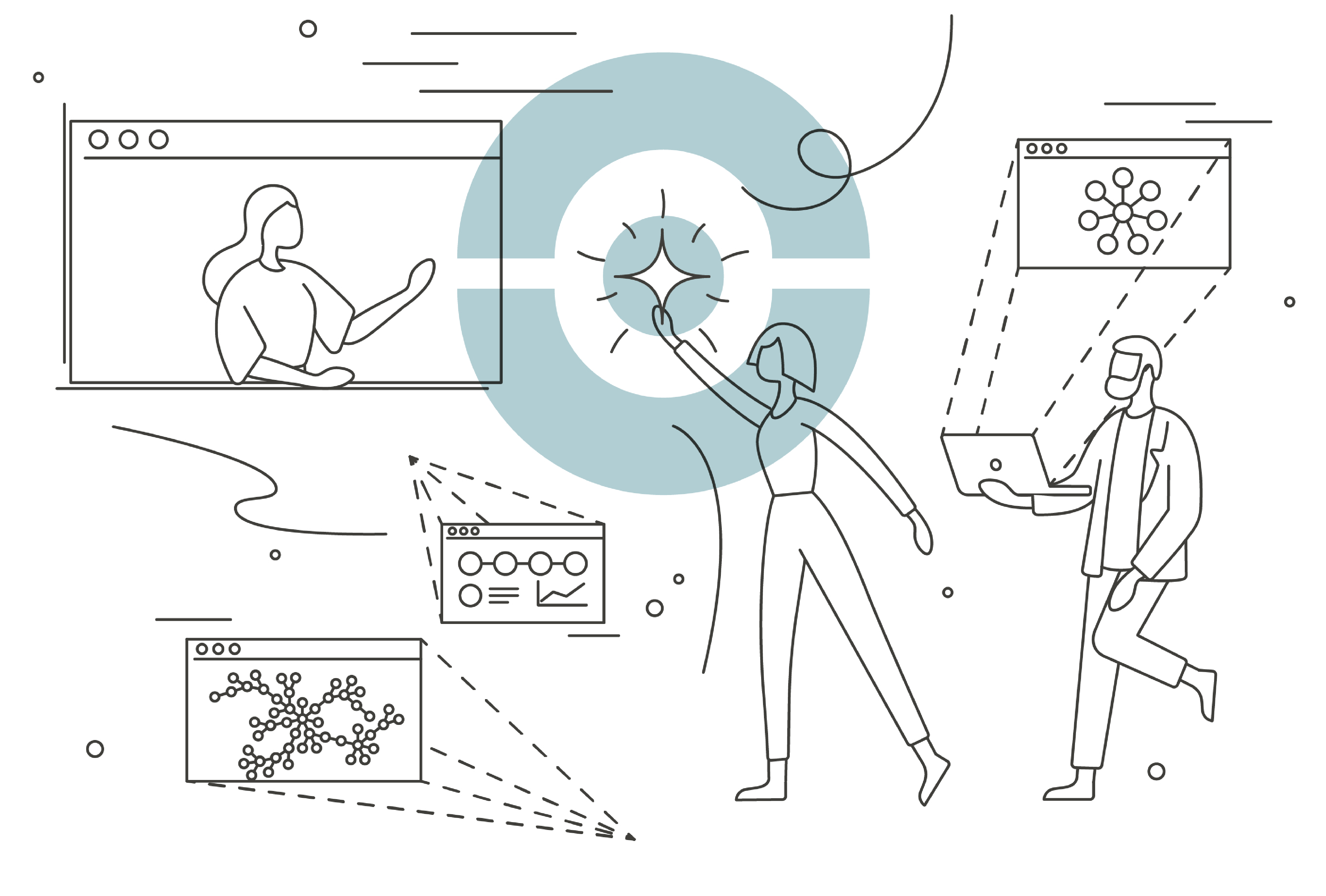 Collective sensemaking — a living deliberation map